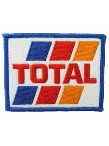 TOTAL MOTOR GP BIKER EMBrOIDERED PATCH #01